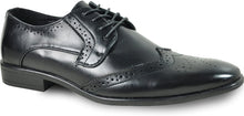 Load image into Gallery viewer, Men&#39;s Black Classic Oxford Leather Dress Shoe