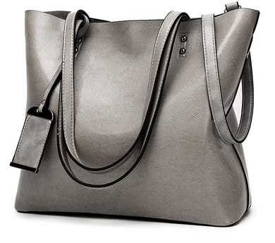 Messenger Tote Bag Grey Top Handle Satchel Handbags