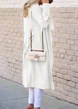 Load image into Gallery viewer, Vintage Beige Windproof Open Front Long Trench Coats