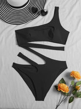 Load image into Gallery viewer, Letties One Shoulder Cut Out Swimsuit