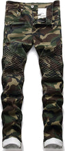 Load image into Gallery viewer, Regular Fit Camouflage Classic Denim Pants