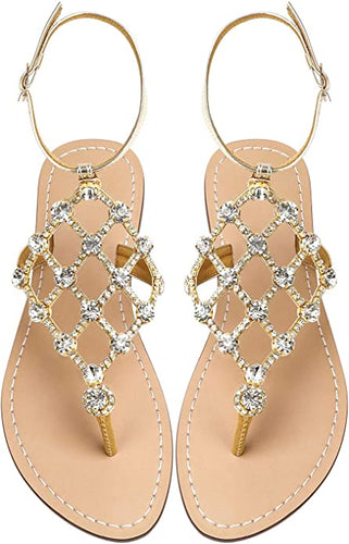 Silver Diamond Sequin Rhinestone Sparkle Fashion Sandals