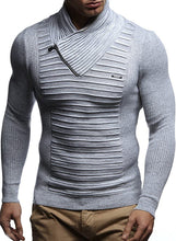 Load image into Gallery viewer, Swiss Club Knitted Pullover Long-Sleeve Slim fit Shirt