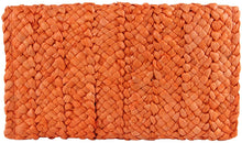 Load image into Gallery viewer, Envelope Handbag Orange Beach Straw Clutch Purse
