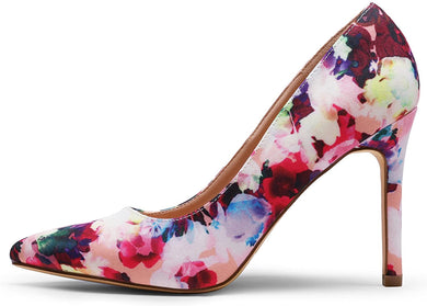 Twilight Floral Elegant Heel Pump Shoes