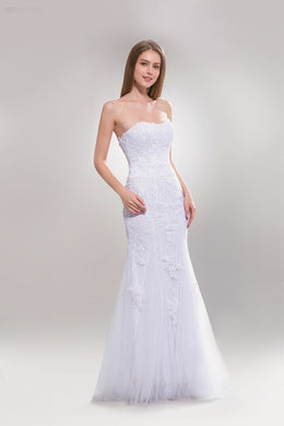 Supreme Purity Lace Mermaid Wedding Dress