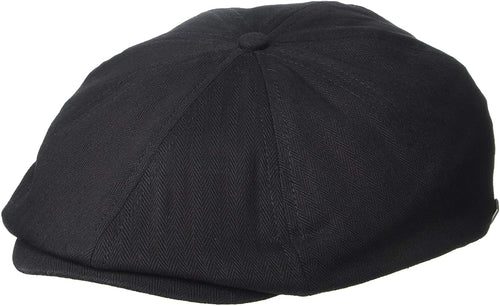 Men's English Black Brood Snap Cap