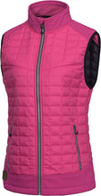 Load image into Gallery viewer, Warm Outdoor Rose Sleeveless Women&#39;s Puffer Vest