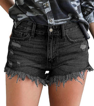 Load image into Gallery viewer, Genuine Summer Mid Waisted Hot Shorts with Pockets