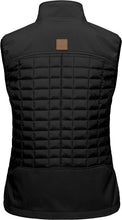 Load image into Gallery viewer, Warm Outdoor Black Sleeveless Women&#39;s Puffer Vest