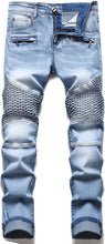 Load image into Gallery viewer, Regular Fit Blue Classic Denim Pants