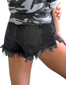 Genuine Summer Mid Waisted Hot Shorts with Pockets