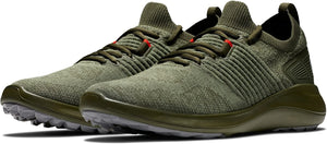 Athletic Olive Green Lightweight Men's Casual Running Shoes