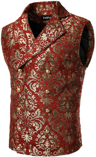 Stunner Double Breasted Gothic Steampunk Vest