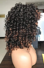 Load image into Gallery viewer, Naucalpan Afro Curly Black Wigs with Highlights