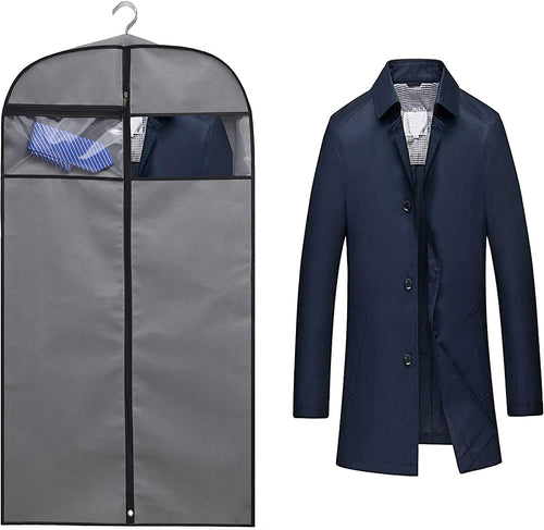 Breathable Suit Cover Grey Garment Bag