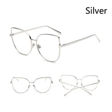 Load image into Gallery viewer, Fashionable Women&#39;s Vintage Cat Eye Clear Lens Glasses
