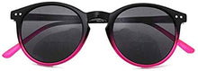 Load image into Gallery viewer, Life Paths Bifocal Black Red Round Reading Spring Hinge Sunglasses