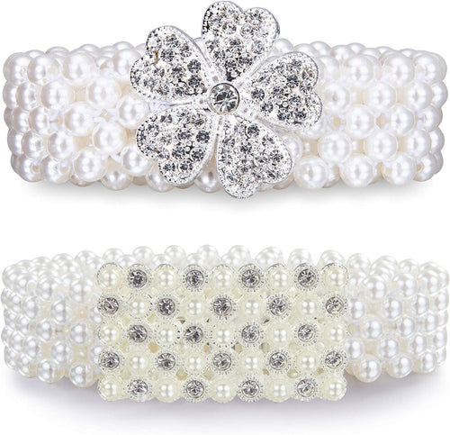 Round Square Buckle Set 2pcs Dress Crystal Rhinestone Belt