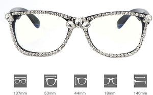 Vision Black Plastic frame Blue Light Blocking Reading Glasses