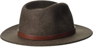 Sophisticated Brown Classic Messer Fedora Hat