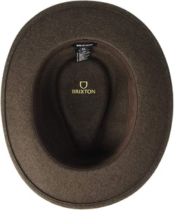 Sophisticated Brown Classic Messer Fedora Hat