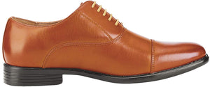 Formal Brown Classic Lace-up Dress Shoes