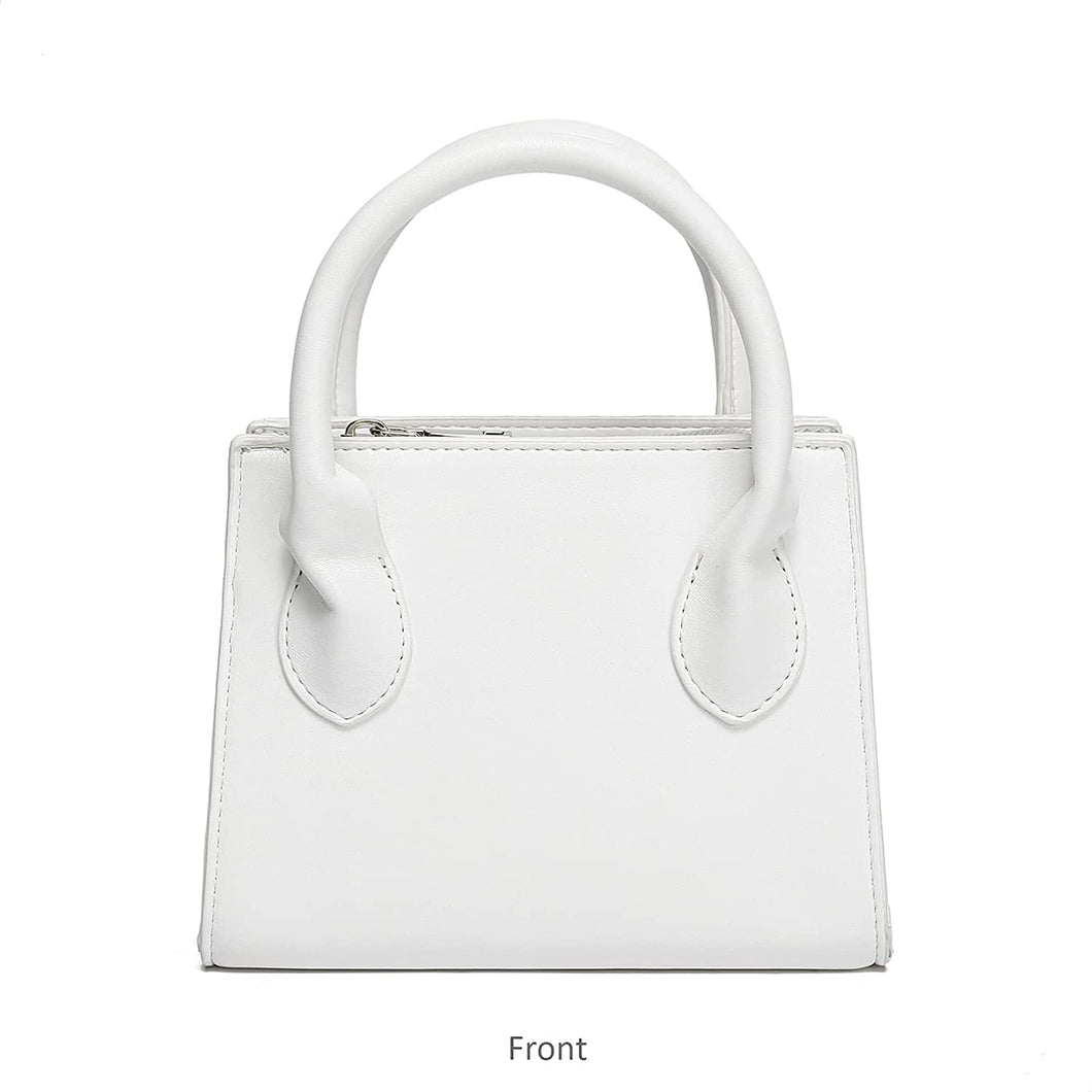 Trendy White Mini Purse Handbag
