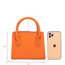 Load image into Gallery viewer, Trendy Orange Mini Purse Handbag