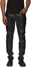 Load image into Gallery viewer, Men&#39;s Metallic Silver Shiny Pants Straight Leg Trousers