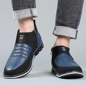 High-Top Blue Lightweight Men's Casual Shoes