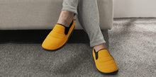 Load image into Gallery viewer, Men&#39;s Yellow Water-Resistant Winter Warm Slippers