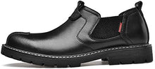 Load image into Gallery viewer, Classic Chelsea Black Leather Men&#39;s Oxford Shoes