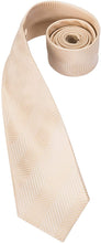 Load image into Gallery viewer, Paisley Novelty Beige Silk Men&#39;s Necktie Set