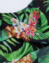Load image into Gallery viewer, Elegant Port City Green Plants Tummy Control One Piece Swimwear