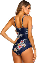 Load image into Gallery viewer, Elegant Port City Admiral Tummy Control One Piece Swimwear