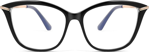 Black Cat Eye Blue Light Blocking Glasses