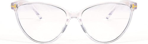 Cat Eye Clear Frame Blue Light Blocking Eyewear Glasses