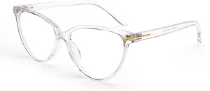 Cat Eye Clear Frame Blue Light Blocking Eyewear Glasses