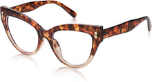 Load image into Gallery viewer, Leopard Frame Oversized Anti Eyestrain Glasses