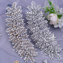 Load image into Gallery viewer, Silver Headwear Bridal Hair Comb Rhinestone Hair Accessories