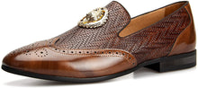 Load image into Gallery viewer, Men&#39;s Fashion Brown Classic Loafers