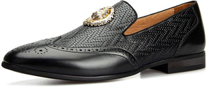 Men's Fashion Black Classic Loafers