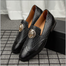 Load image into Gallery viewer, Men&#39;s Fashion Black Classic Loafers