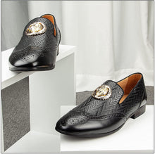 Load image into Gallery viewer, Men&#39;s Fashion Black Classic Loafers