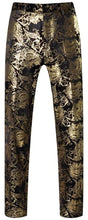 Load image into Gallery viewer, Men&#39;s Luxury Red Gold Expandable Waist Pants