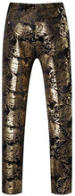 Load image into Gallery viewer, Men&#39;s Luxury Silver Expandable Waist Pants