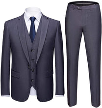 Load image into Gallery viewer, Classic Men&#39;s Khaki 3pc Long Sleeve Suit Set