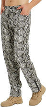 Load image into Gallery viewer, Men&#39;s Snakeskin Print Stylish Pants