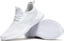 Load image into Gallery viewer, Dreamy White Mesh Sneakers Light Comfort Walking Shoes